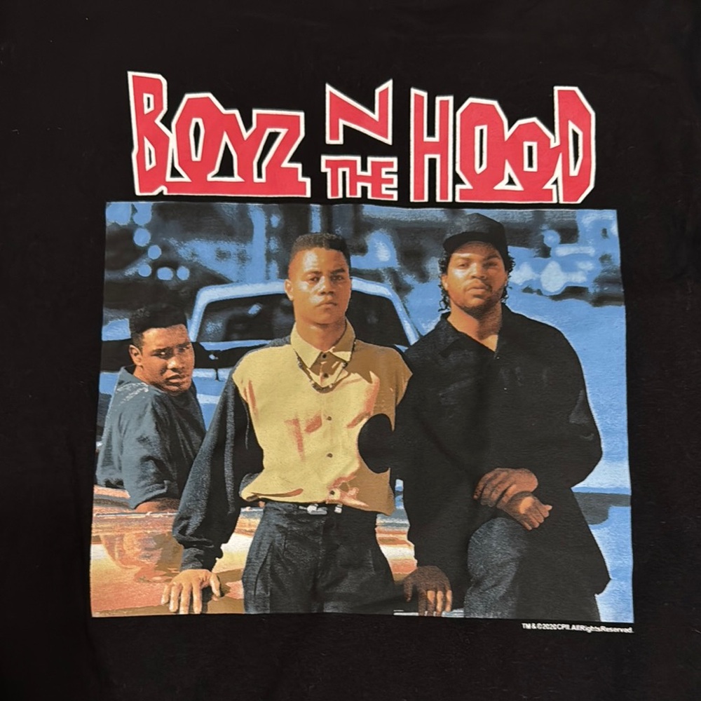 Boyz N The Hood Black Graphic T-Shirt